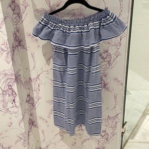 Vineyard vines off the shoulder dress